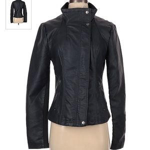 Rd Style faux leather jacket